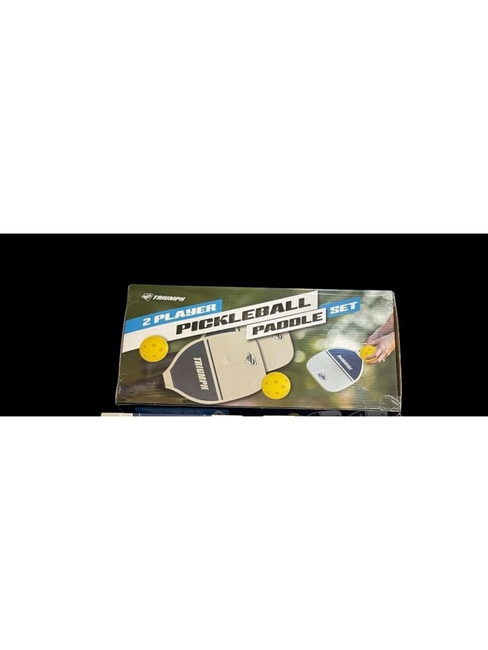 Triumph 2 Player Pickleball Paddle Set New in Box